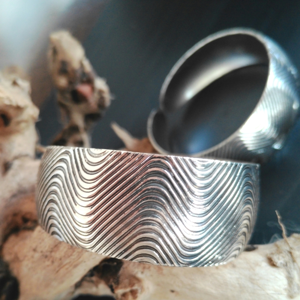 Textured Cuff Bracelet